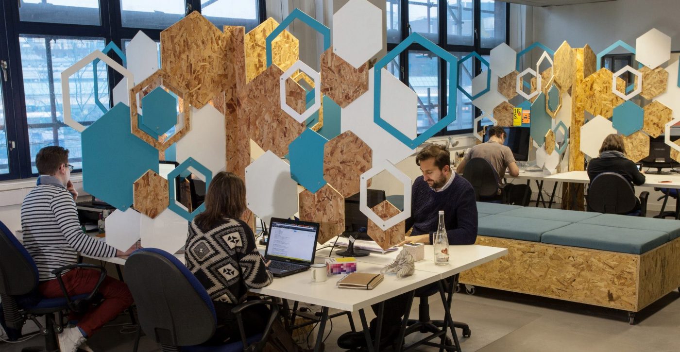 Duke Studios Desk Partitions