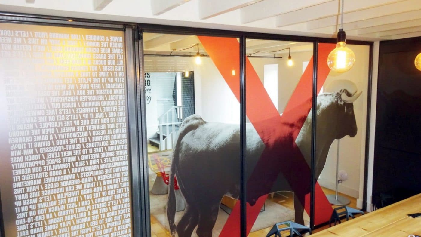Translucent Vinyl Window Graphics at Brandon