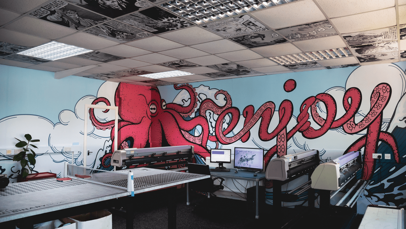 Wall Graphics in Studio