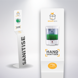Freestanding Automatic Hand Sanitiser Station