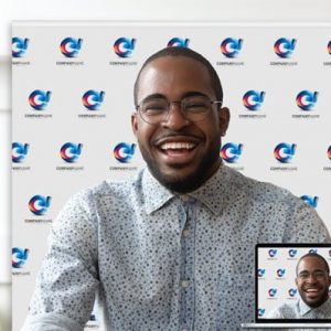 Video Backdrop Banner Logo Branding