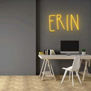 Kid font Neon Sign