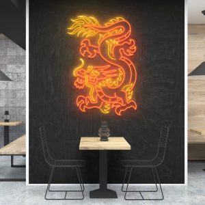 Dragon Tattoo Neon Sign