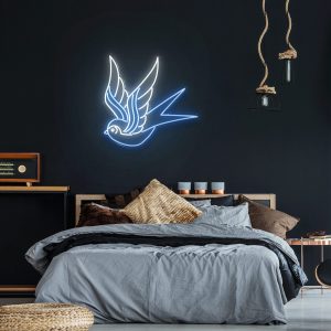 Swallow Tattoo Neon Sign